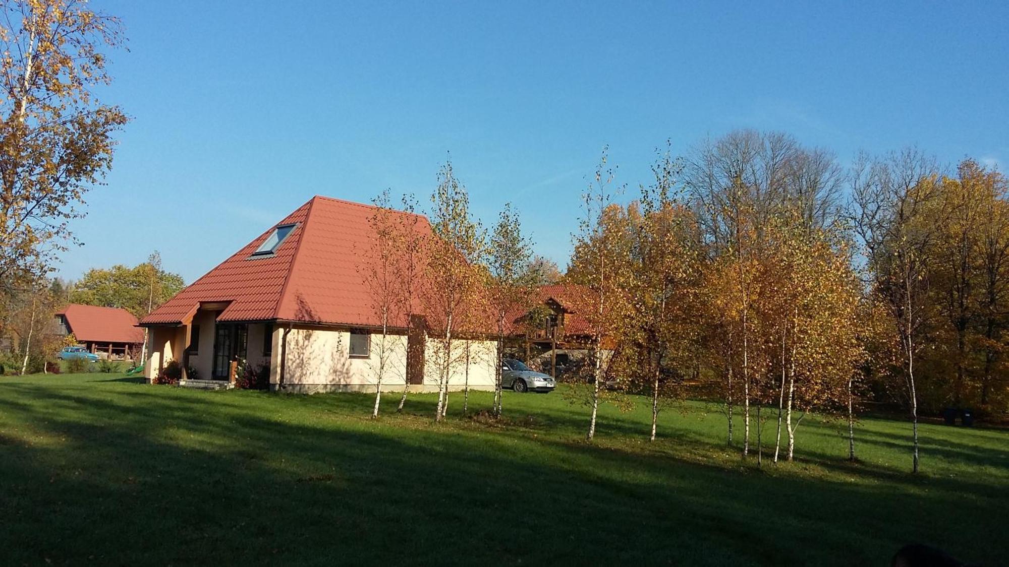 Ferienhaus Fuchsbau In Waldnaehe Villa Kuldīga Esterno foto