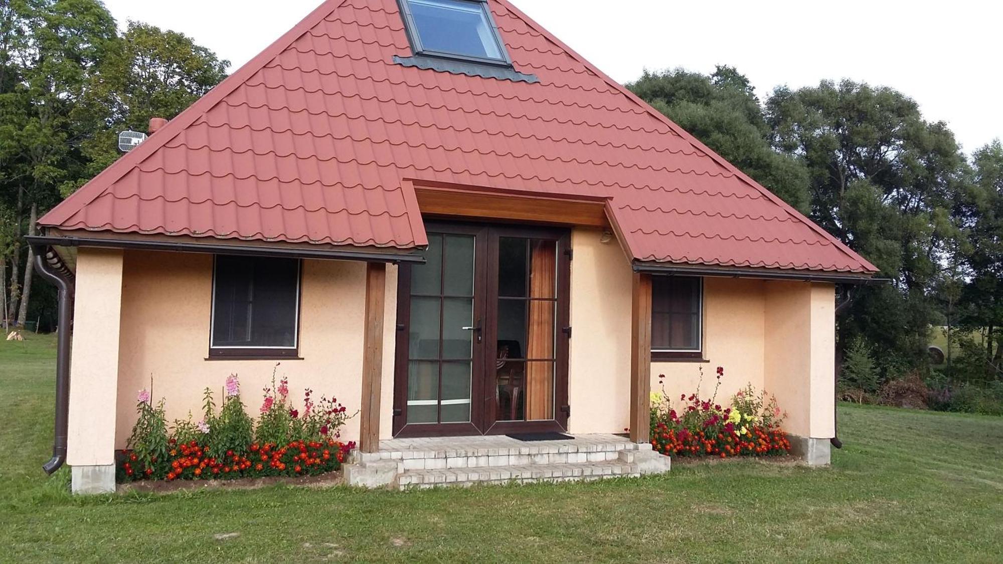 Ferienhaus Fuchsbau In Waldnaehe Villa Kuldīga Esterno foto