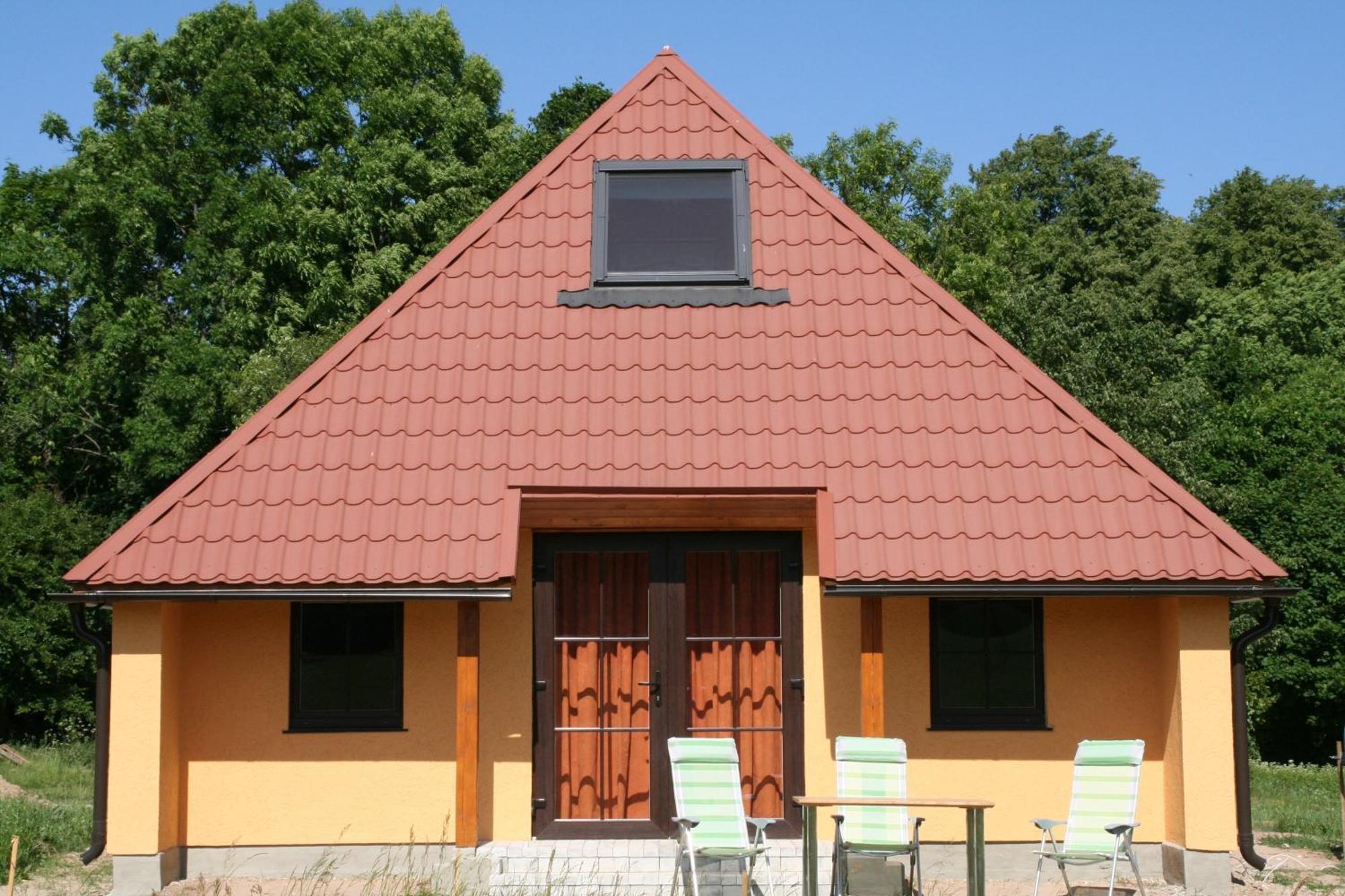 Ferienhaus Fuchsbau In Waldnaehe Villa Kuldīga Esterno foto